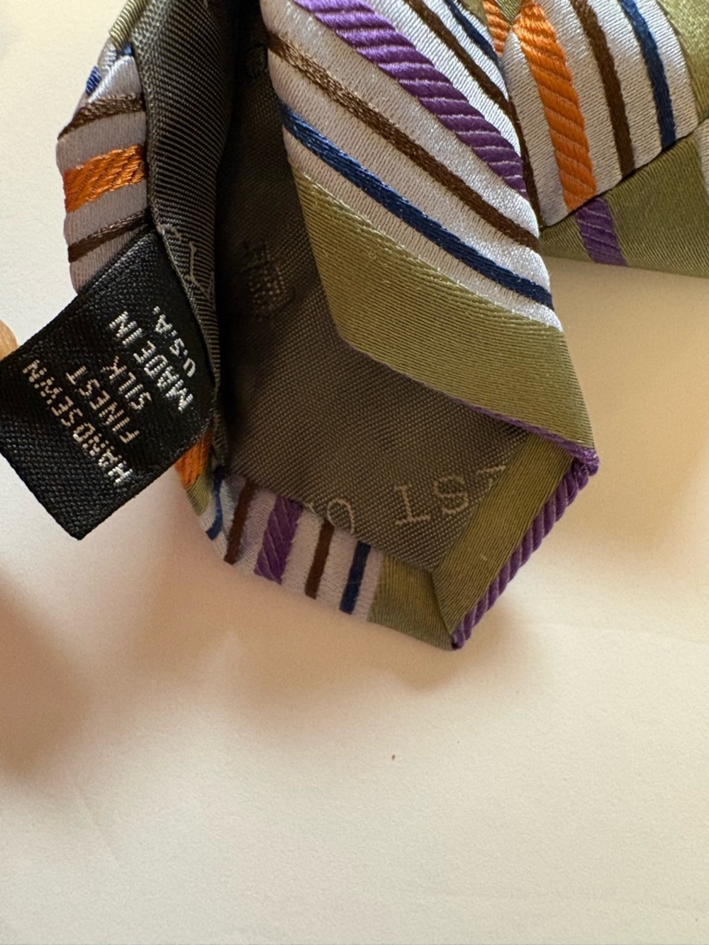 Robert Talbott Multicolor Striped Tie - image 4